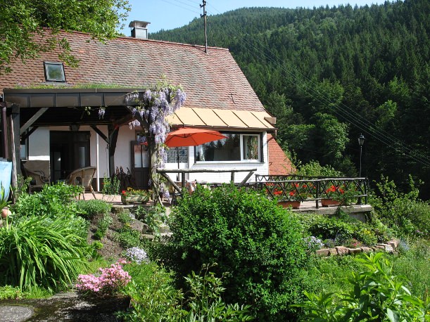 Das Ferienhaus im Schwarzwald im sommerlichem Gewand